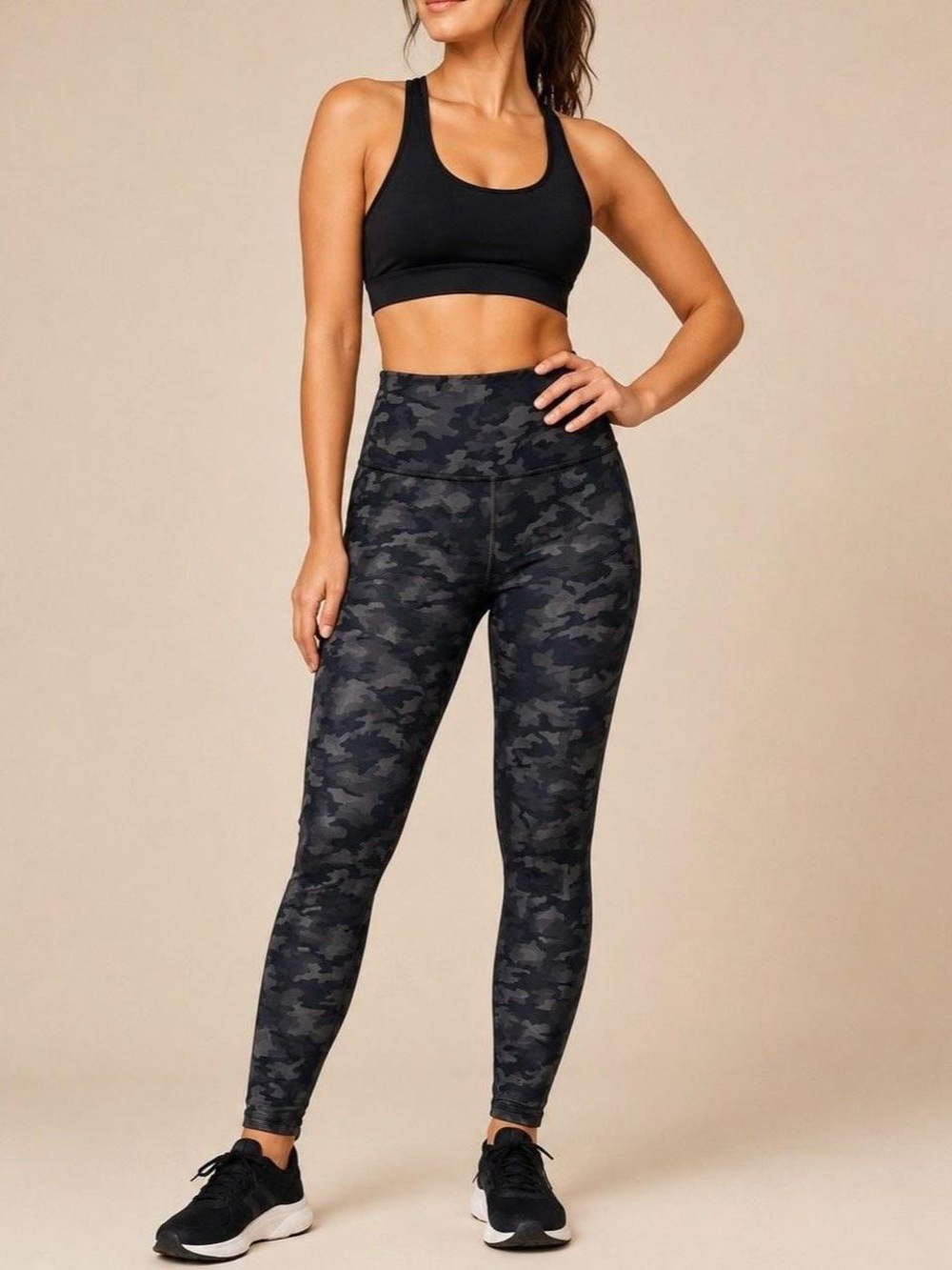 SPANX Leather Camo Leggings | XS | NWOT